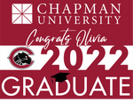 College Option 2: Grad Sign with Students Name