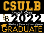 College Option 3: Grad Sign with Students Name and Degree