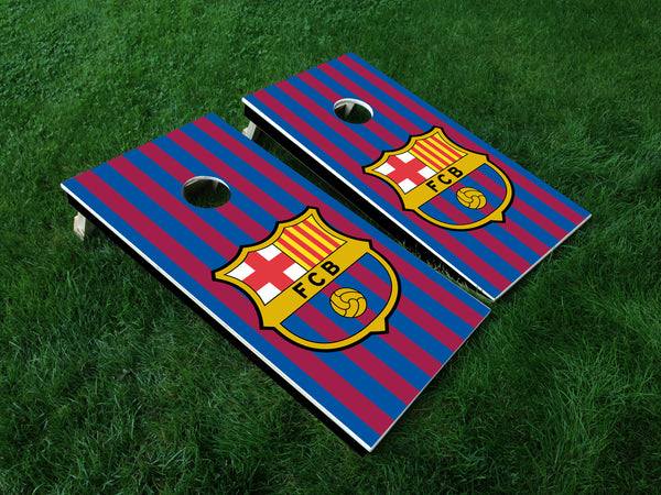 Barcelona FC Vinyl Decal - Full Board Graphics for Cornhole Game  24" x 48" *DECALS ONLY