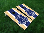Everton FC Blue & White Vinyl Decal - Full Board Graphics for Cornhole Game  24" x 48" *DECALS ONLY
