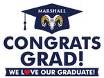 MS Option 3: Grad Sign "Congrats Grad"