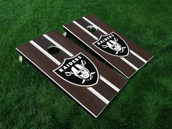 Raiders Vinyl Decal - Full Board Graphics for Cornhole Game  24" x 48" *DECALS ONLY