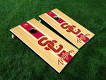 USC SC Vinyl Decals - Full Board Graphics for Cornhole Game  24" x 48" *DECALS ONLY