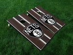 Nets Vinyl Decals - Full Board Graphics for Cornhole Game  24" x 48" *DECALS ONLY