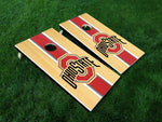 OSU Buckeyes Vinyl Decals - Full Board Graphics for Cornhole Game  24" x 48" *DECALS ONLY