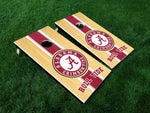 Alabama Roll Tide Vinyl Decals - Full Board Graphics for Cornhole Game  24" x 48" *DECALS ONLY
