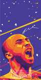 Kobe Bryant Vinyl Decal - Full Board Graphics for Cornhole Game  24" x 48" *DECALS ONLY