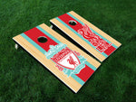 Liverpool FC Teal Vinyl Decal - Full Board Graphics for Cornhole Game  24" x 48" *DECALS ONLY
