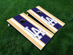Dodgers 'LA' Vinyl Decals - Full Board Graphics for Cornhole Game  24" x 48" *DECALS ONLY
