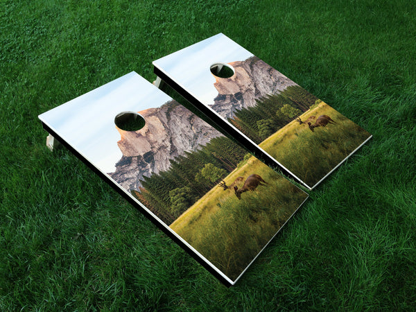 Yosemite Half Dome - Full Board Graphics for Cornhole Game  24" x 48" *DECALS ONLY