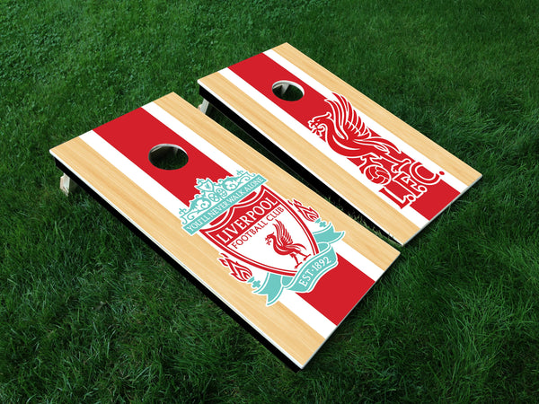 Liverpool FC Vinyl Decal - Full Board Graphics for Cornhole Game  24" x 48" *DECALS ONLY