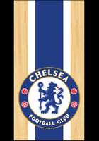 Chelsea FC Vinyl Decal - Full Board Graphics for Cornhole Game  24" x 48" *DECALS ONLY