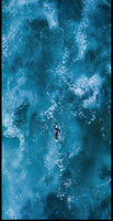 Paddle Out (Surfer) - Full Board Graphics for Cornhole Game  24" x 48" *DECALS ONLY