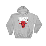 CRYPTO BULLS Hooded Sweatshirt - Graphic Provisions