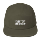 EVERYDAY I'M HODLIN' Five Panel Cap - Graphic Provisions