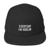 EVERYDAY I'M HODLIN' Five Panel Cap - Graphic Provisions